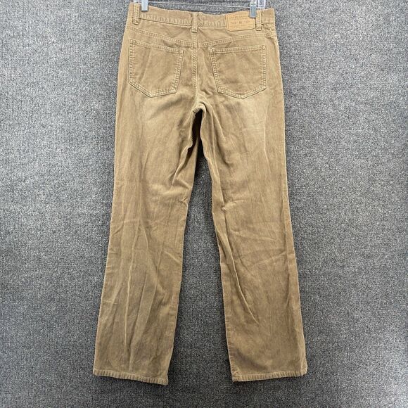 American Eagle Corduroy Pants Womens 6 Brown Mid Rise Bootcut Ladies Hippie 90s - Picture 7 of 12